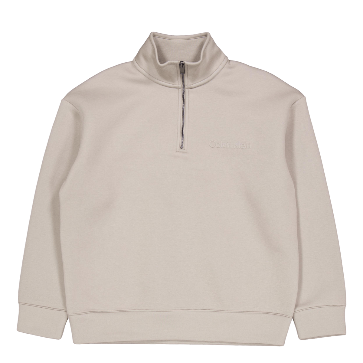 Spacer Embossed Logo Q-zip Khaki