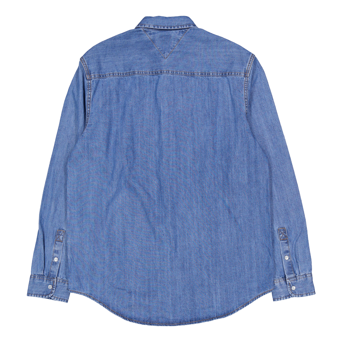 Rglr Fit Shirt Mid Blue Denim