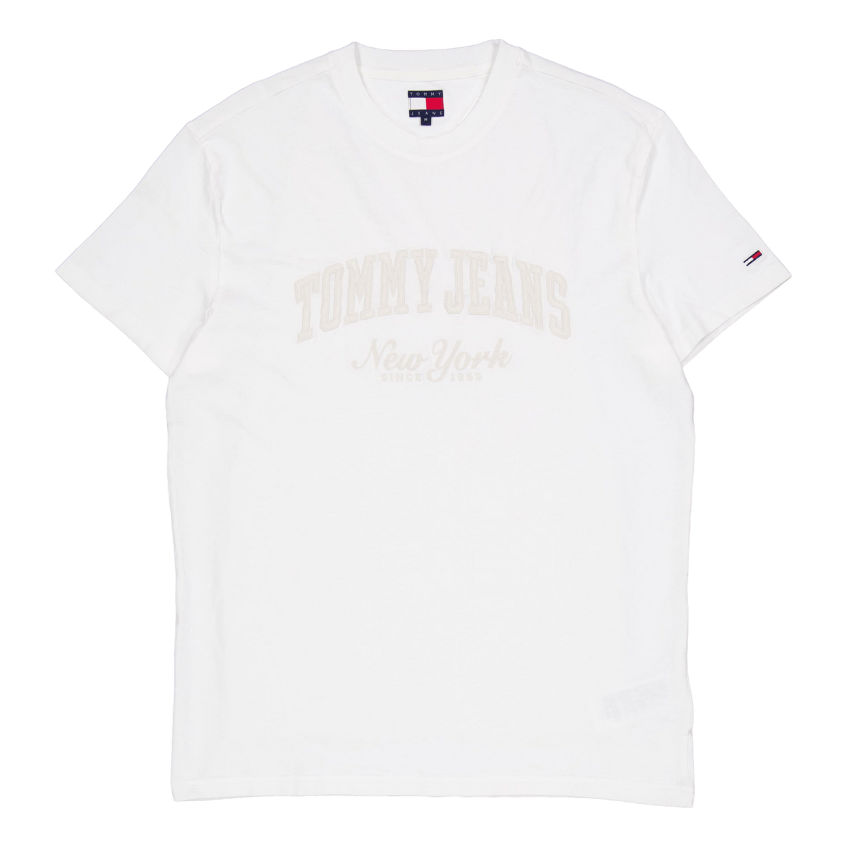 Tjm Reg Vintage Varsity Tee White