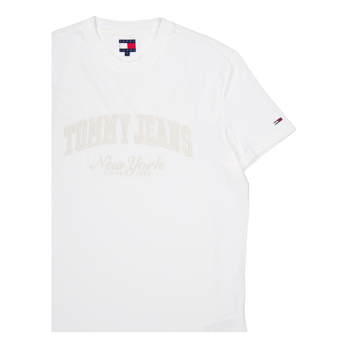 Tjm Reg Vintage Varsity Tee White