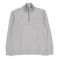 Essential Fleece 1/4 Zip Grey