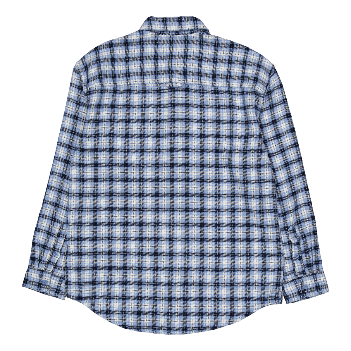 Tjm Badge Flannel Shirt Ext Blue