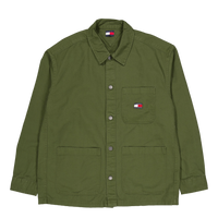 Tjm Essential Overshirt Ext Green