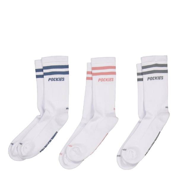 3-pack Striped L.a. Socks Mixed Colors