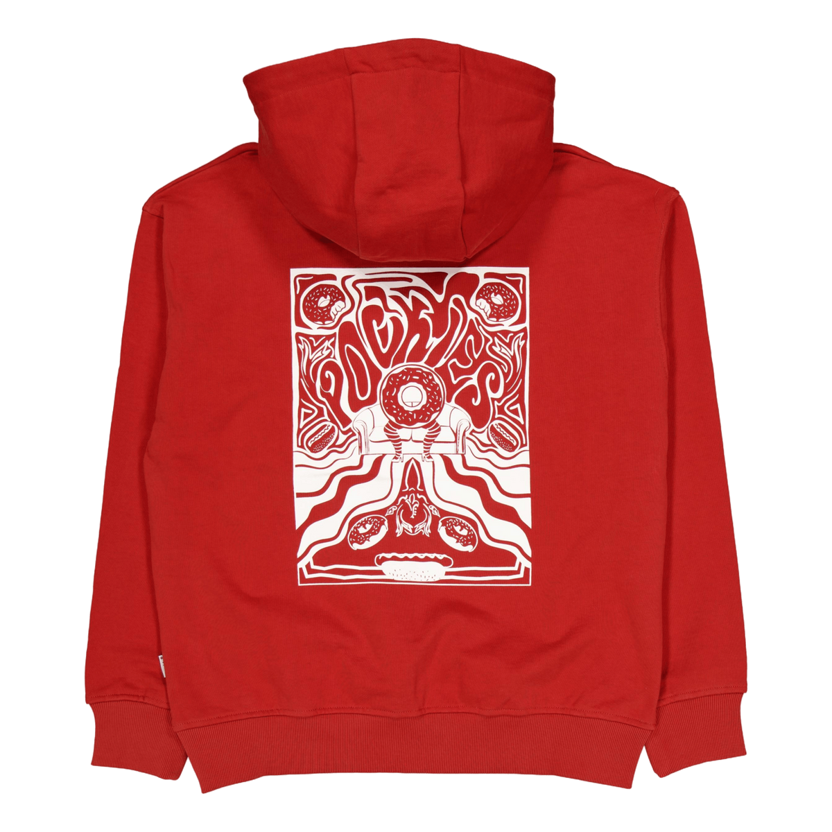 Delirious Hoodie Brick Red