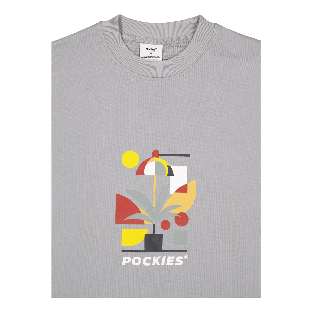 Plantlamp Crewneck Grey Grey