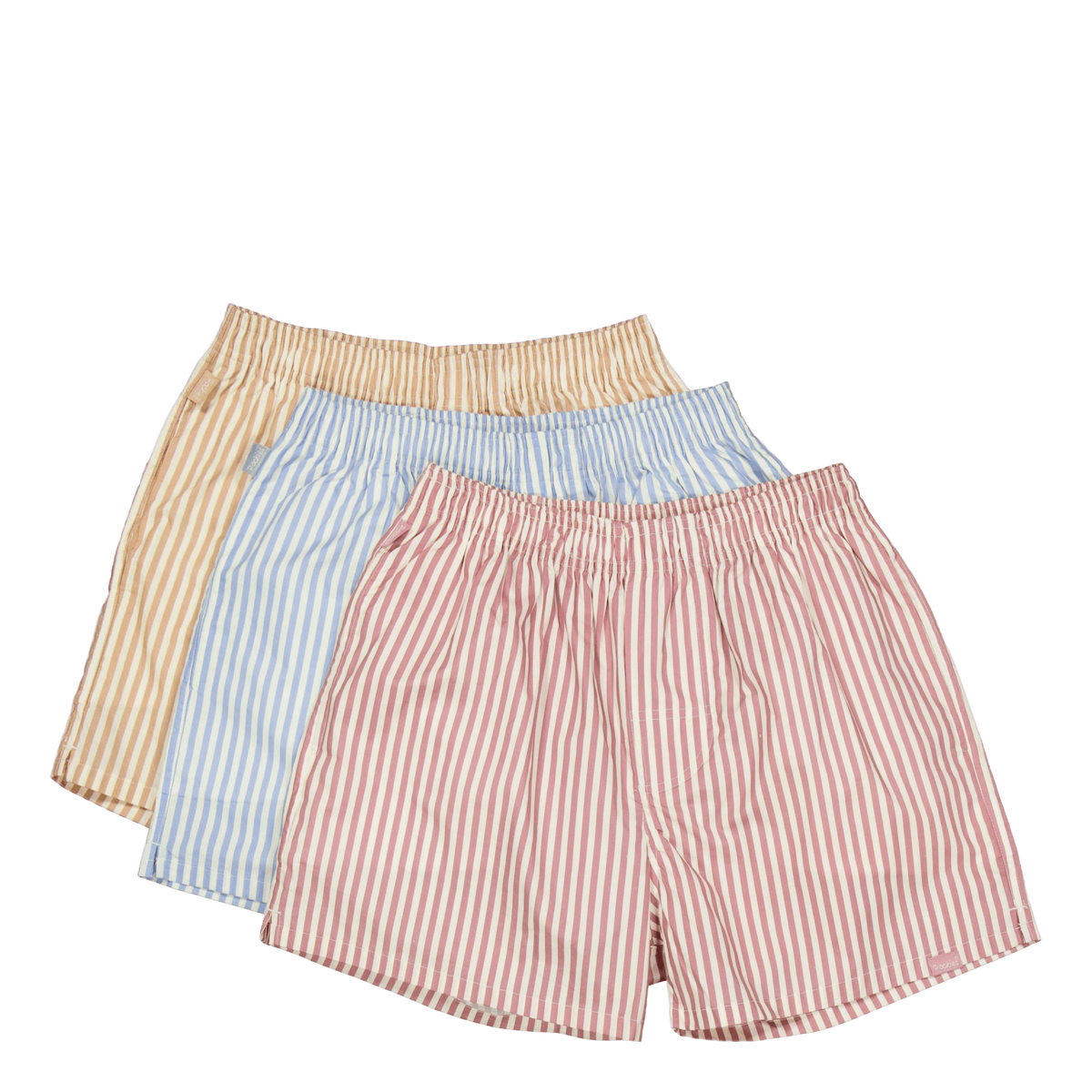 3-pack - Pastel Striped Boxers Mixed Colors