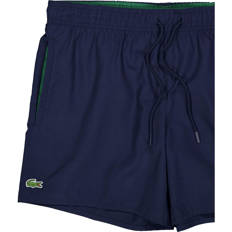 Quick-Dry Swim Trunks NAVY BLUE/GREEN