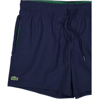 Quick-Dry Swim Trunks NAVY BLUE/GREEN