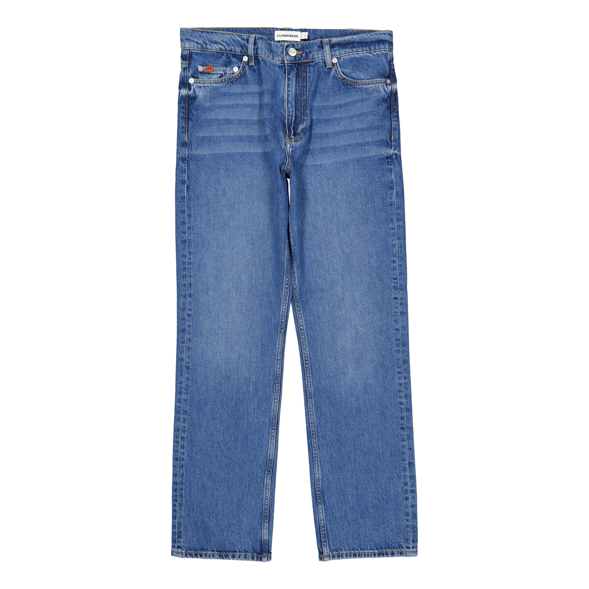 Cody Mid Wash Reg Jeans Mid Blue