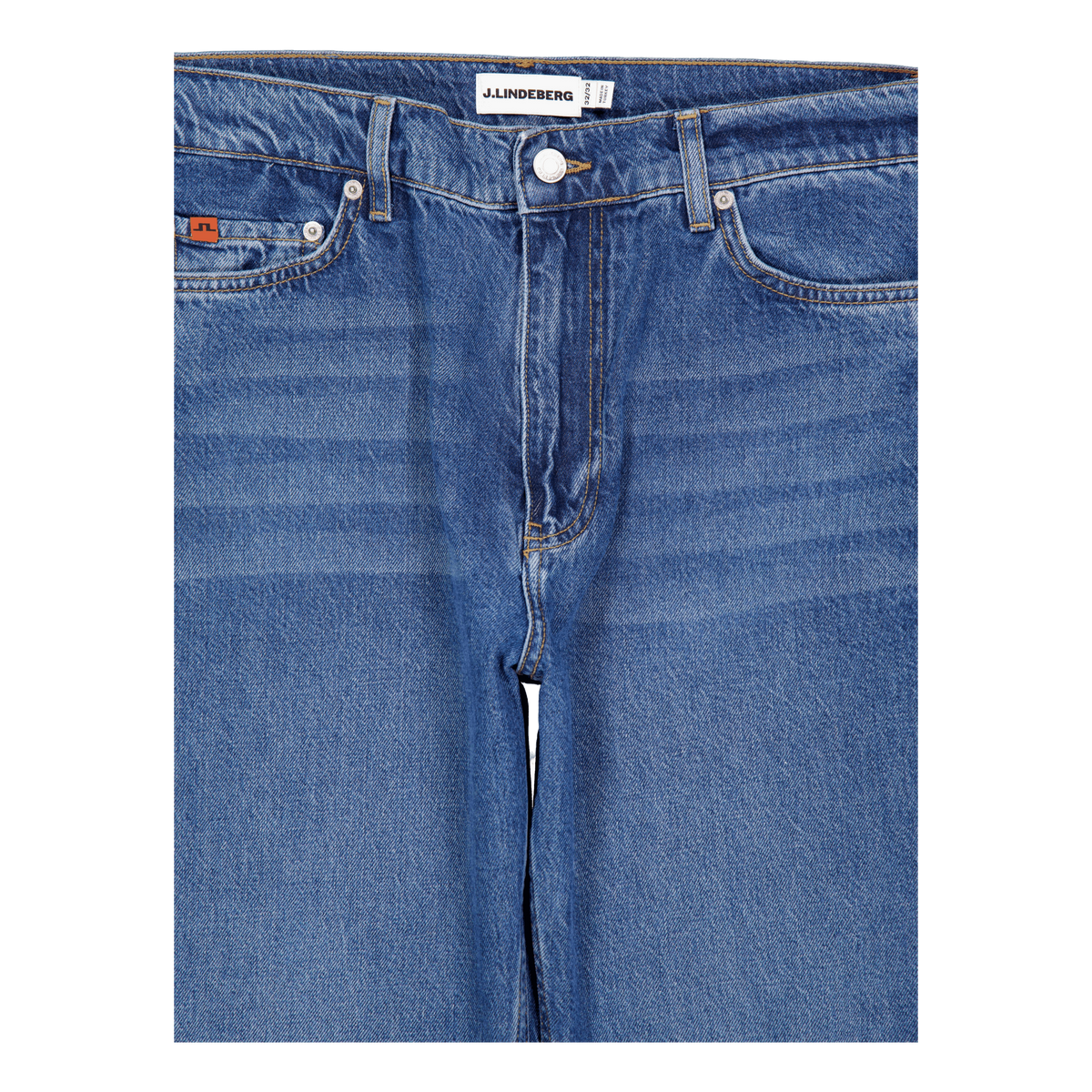 Cody Mid Wash Reg Jeans Mid Blue