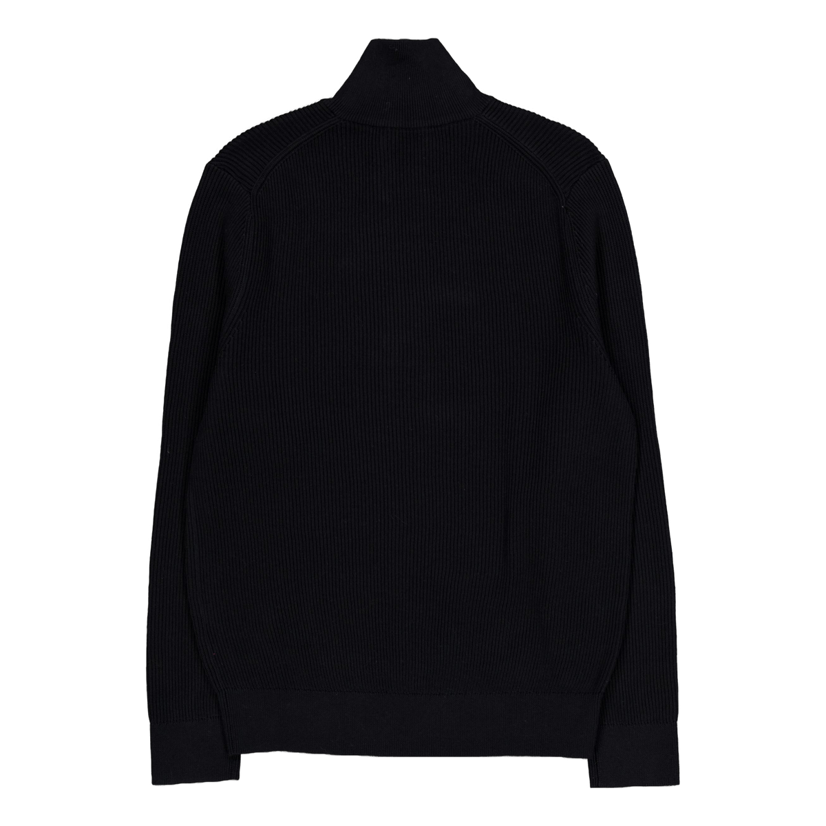 Alex Half Zip Knitted Sweater Black