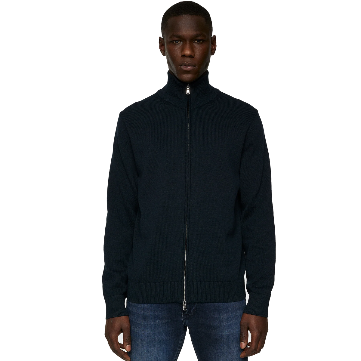 Alexis Full Zip Cardigan Jl Navy