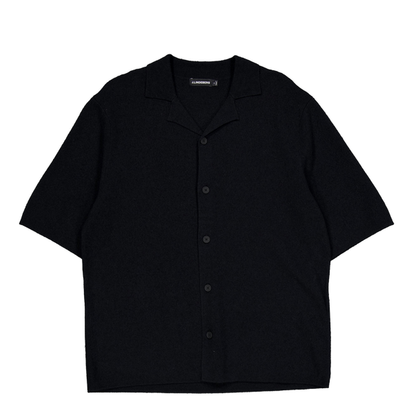 Sal Knitted Boucle Shirt Black