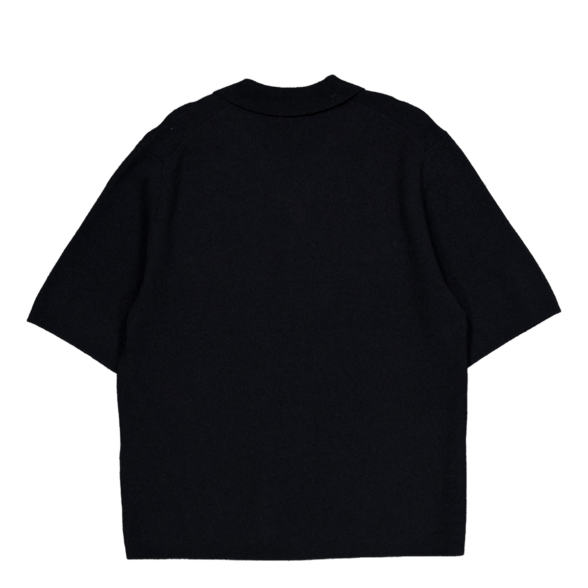 Sal Knitted Boucle Shirt Black