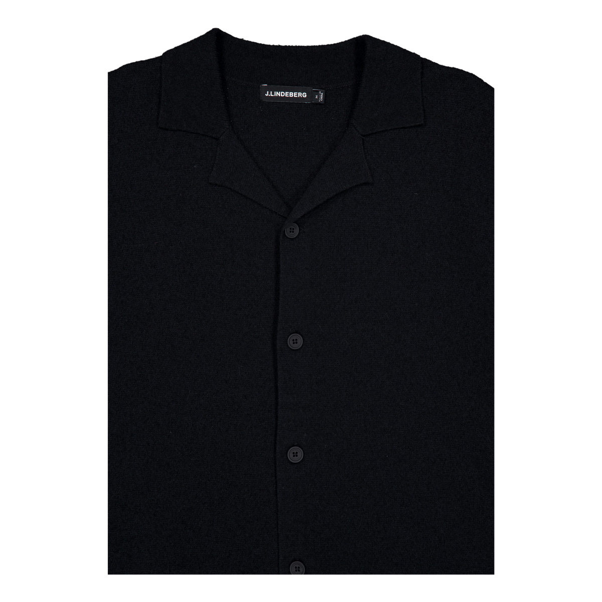 Sal Knitted Boucle Shirt Black