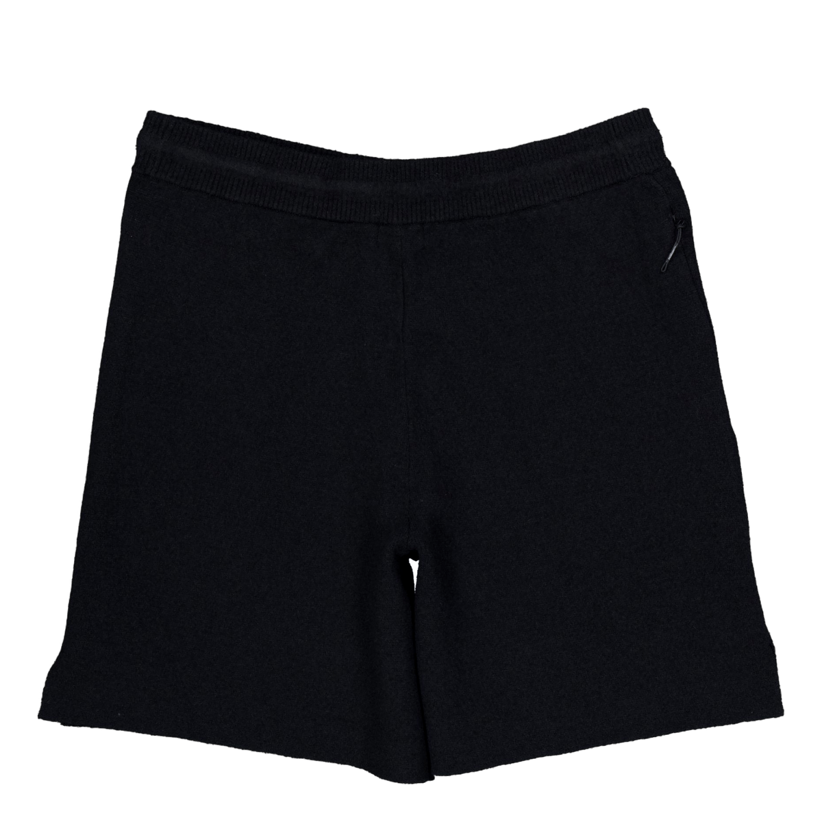 Simon Knitted Boucle Shorts Black