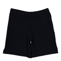 Simon Knitted Boucle Shorts Black