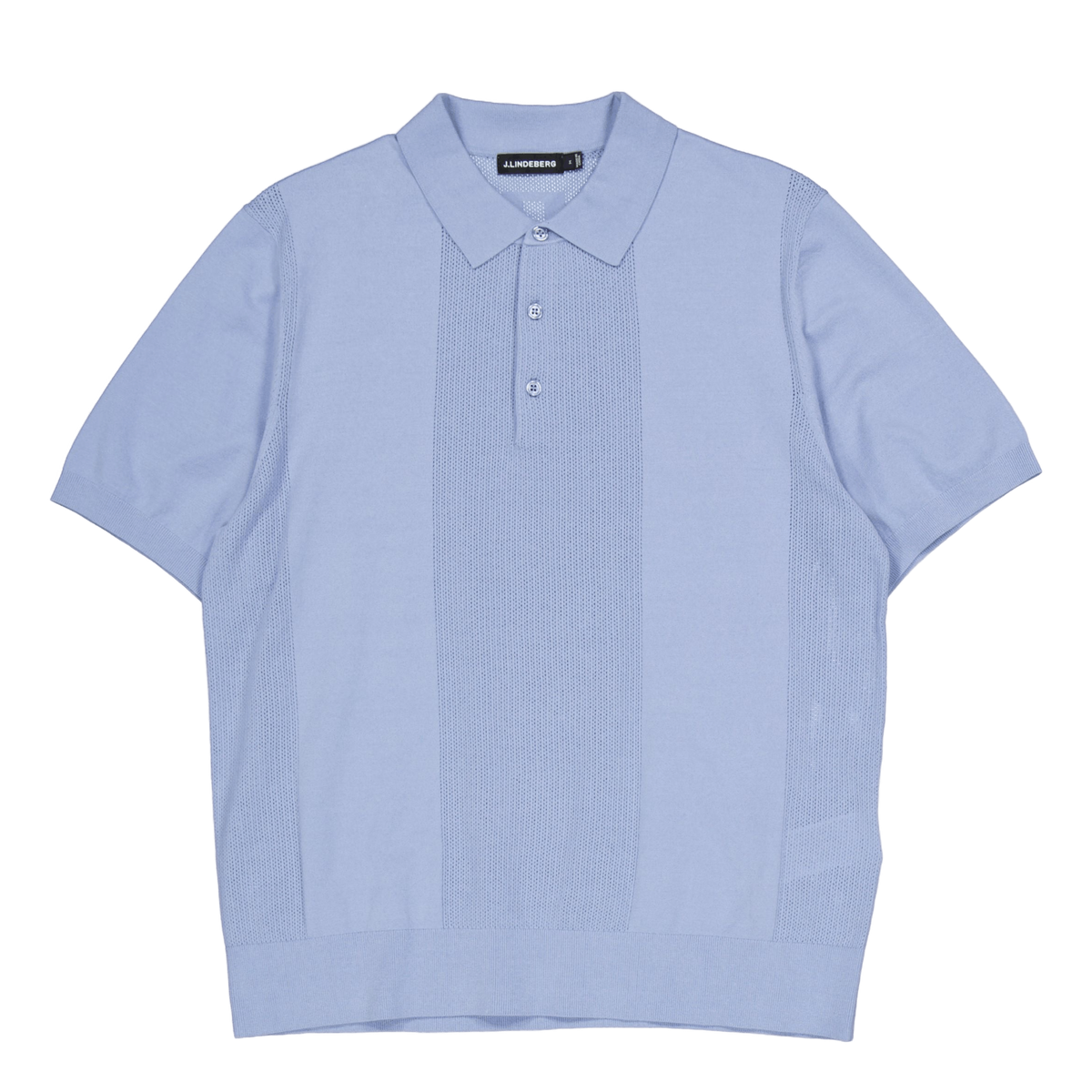 Reymond Solid Stripe Polo Rain Washed