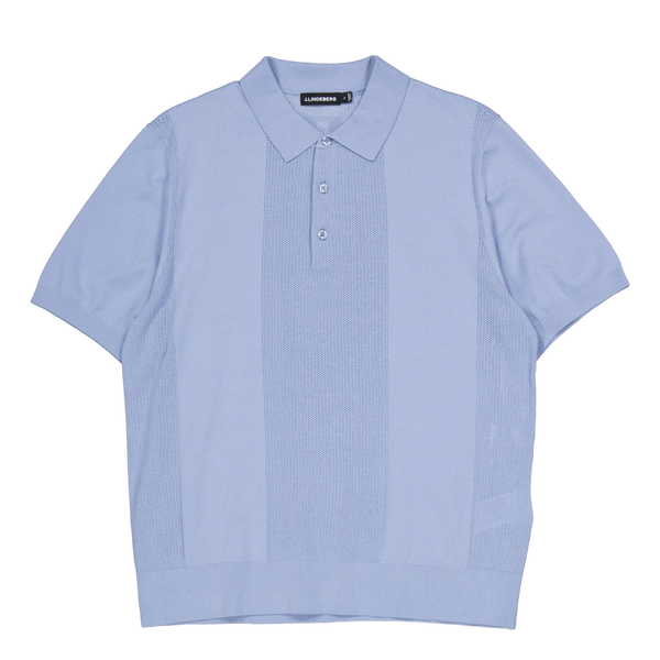 Reymond Solid Stripe Polo Rain Washed