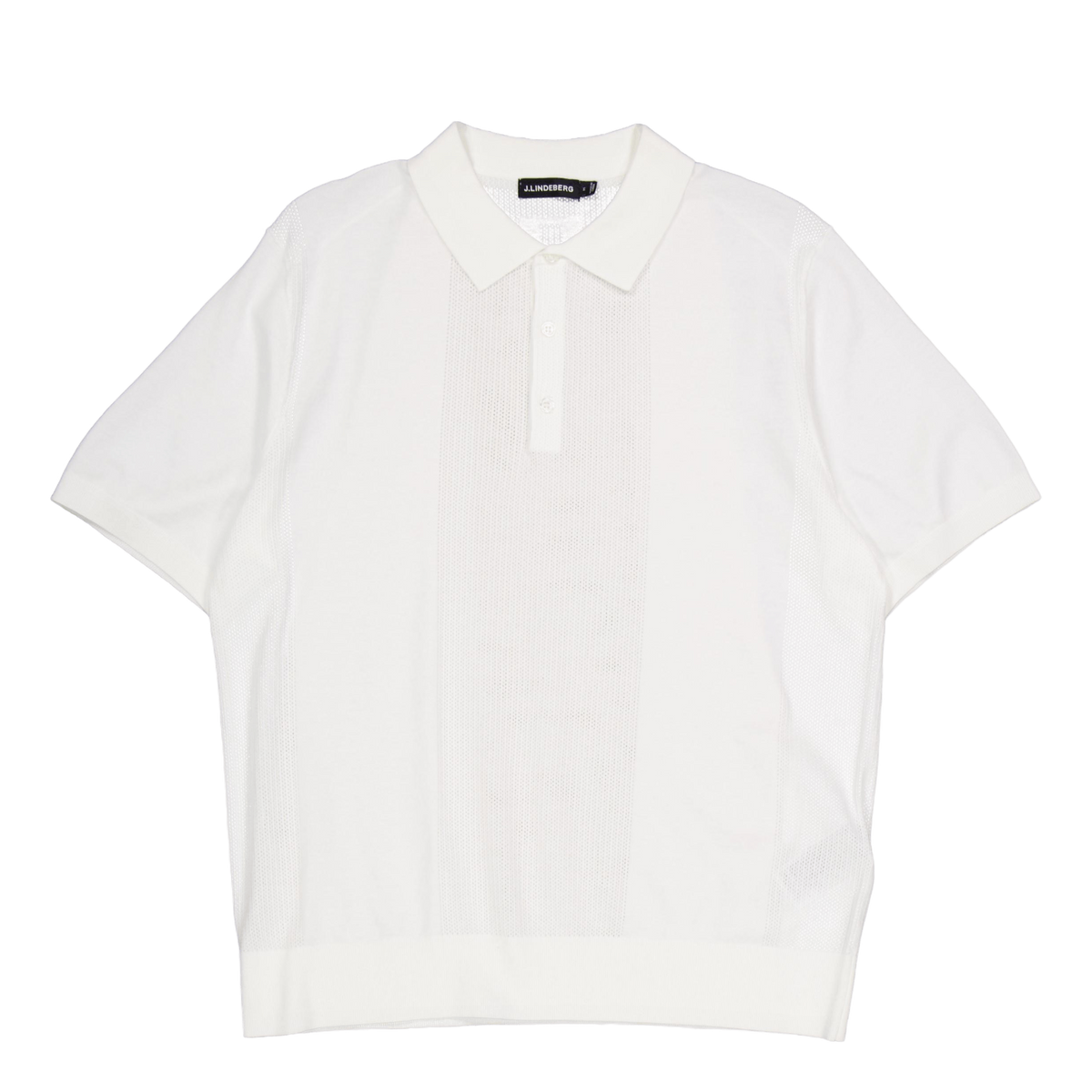 Reymond Solid Stripe Polo White