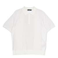 Reymond Solid Stripe Polo White