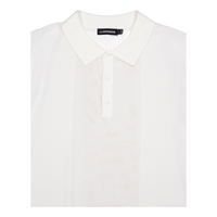 Reymond Solid Stripe Polo White