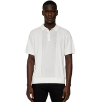 Reymond Solid Stripe Polo White