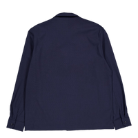 Reid Drape Overshirt Jl Navy