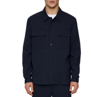 Reid Drape Overshirt Jl Navy