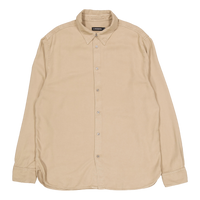 Reg Ls Struct Gmd Tencel Shirt Batique Khaki