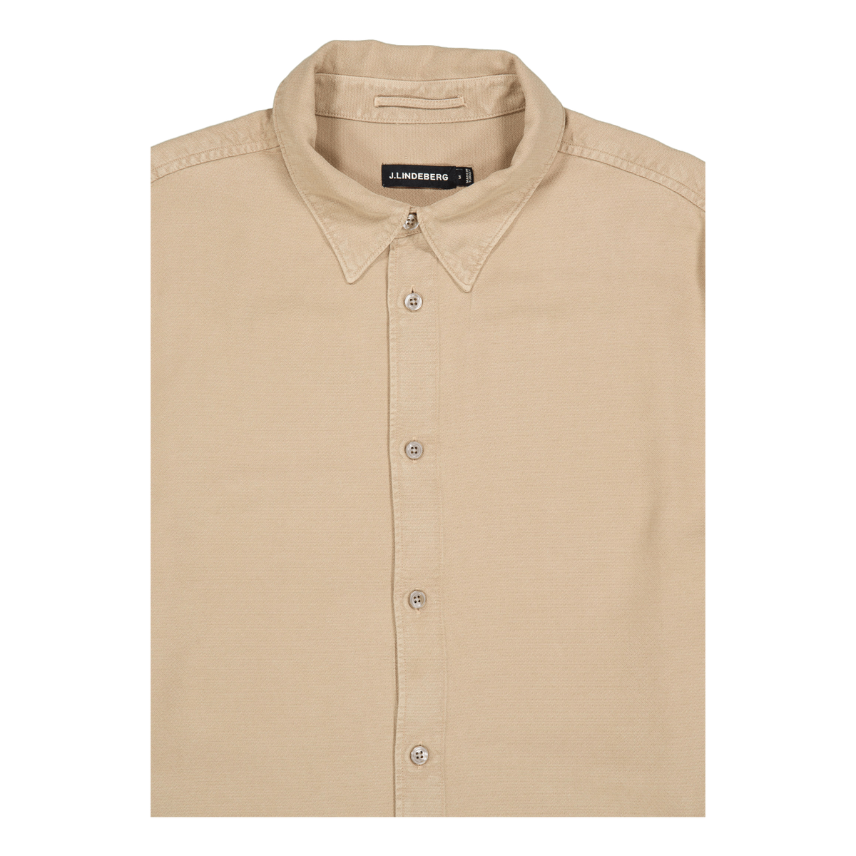 Reg Ls Struct Gmd Tencel Shirt Batique Khaki