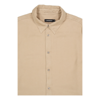 Reg Ls Struct Gmd Tencel Shirt Batique Khaki