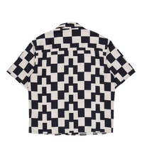 Ellis Stack Bridge Print Shirt Black