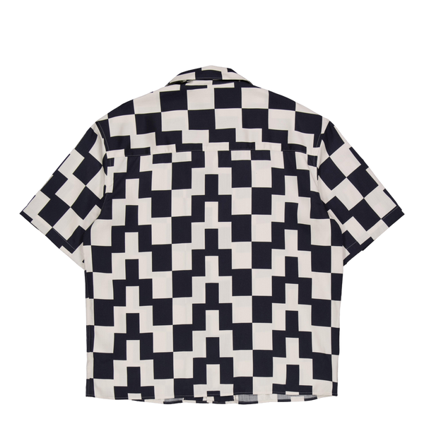 Ellis Stack Bridge Print Shirt Black