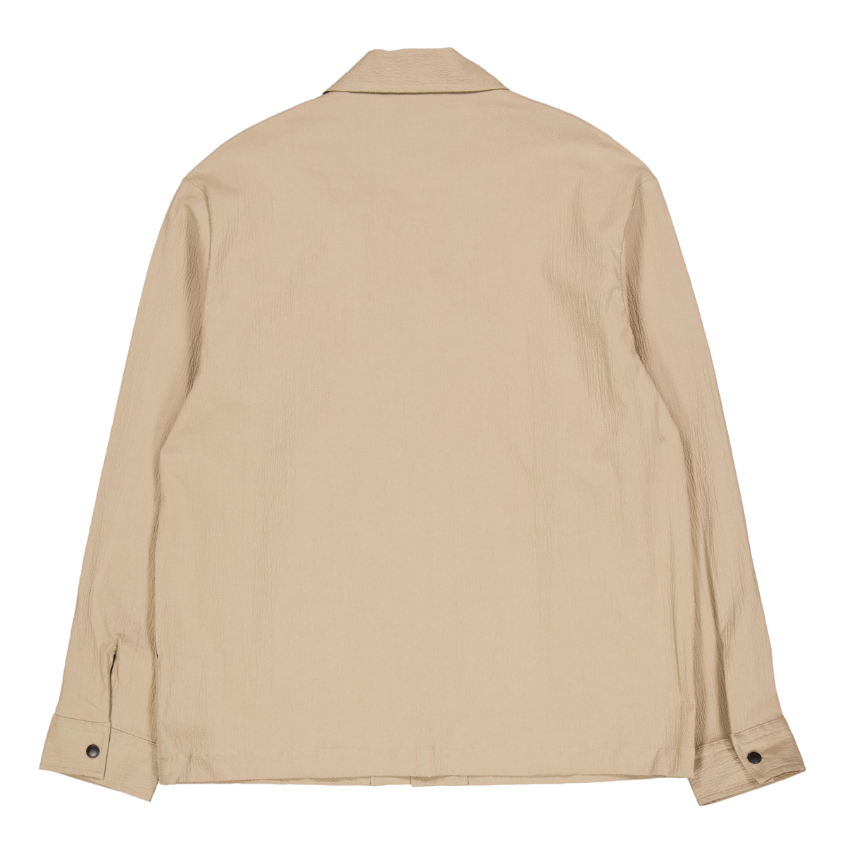 Celian Seersucker Overshirt Batique Khaki