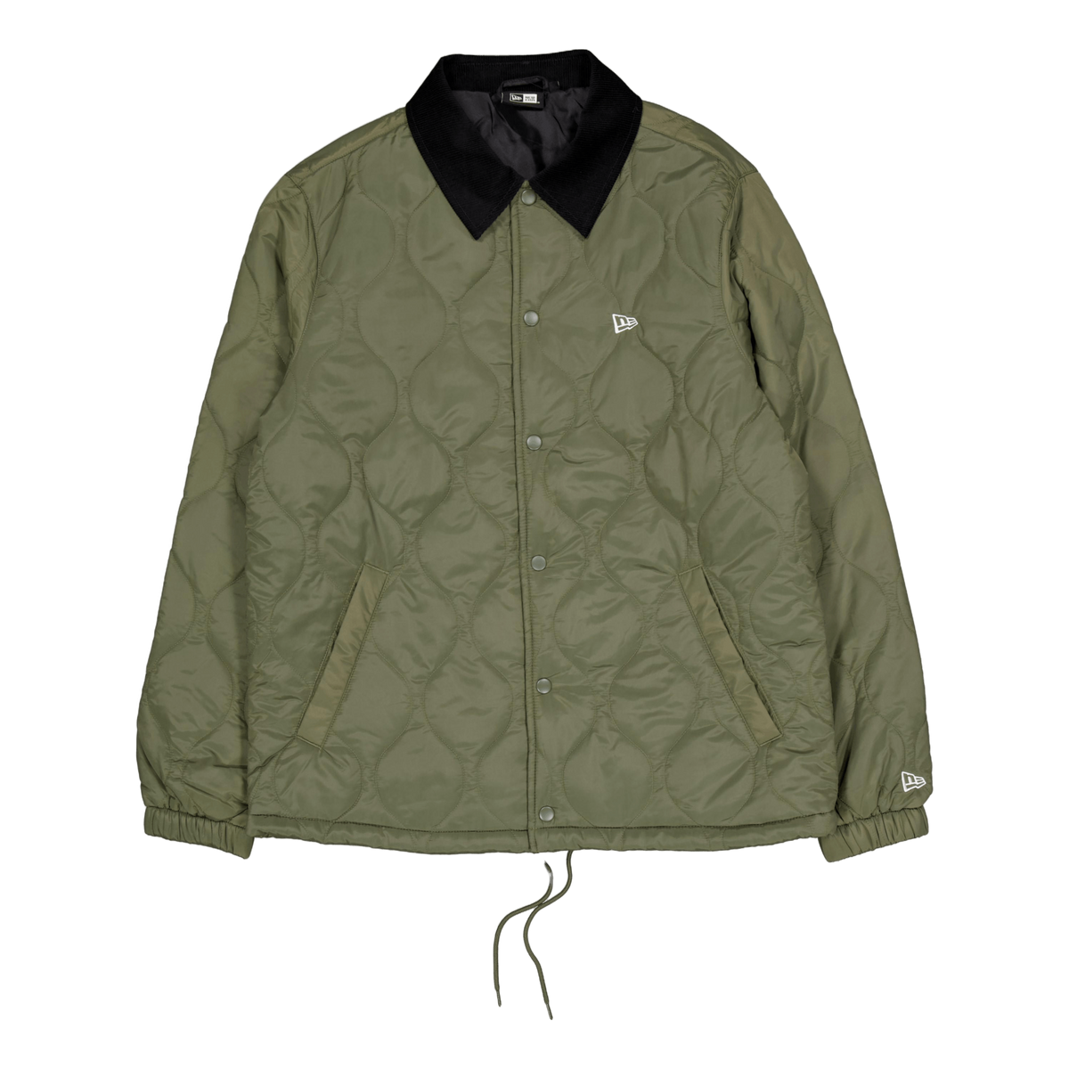 New Era Green Quilted Coach Jacket