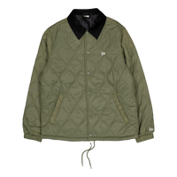 New Era Green Quilted Coach Jacket