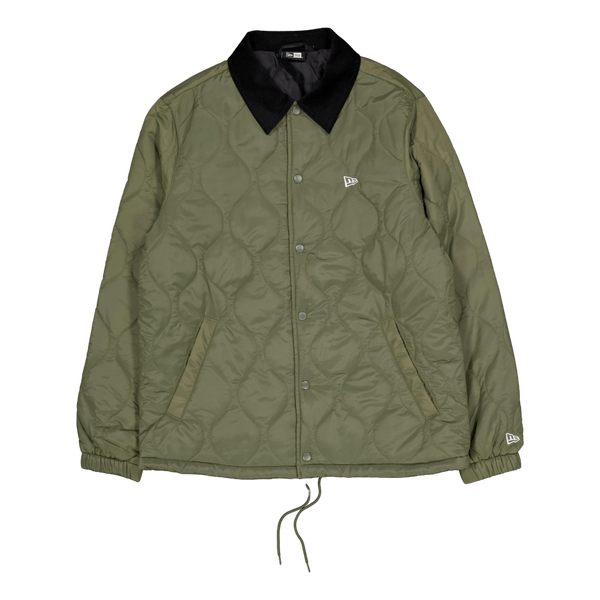 New Era Green Quilted Coach Jacket