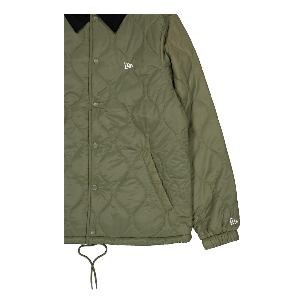 New Era Green Quilted Coach Jacket