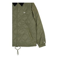 New Era Green Quilted Coach Jacket