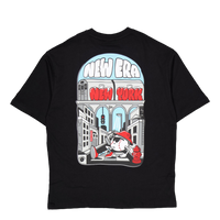 Ne City Graphic Os Tee Newera Blkwhi