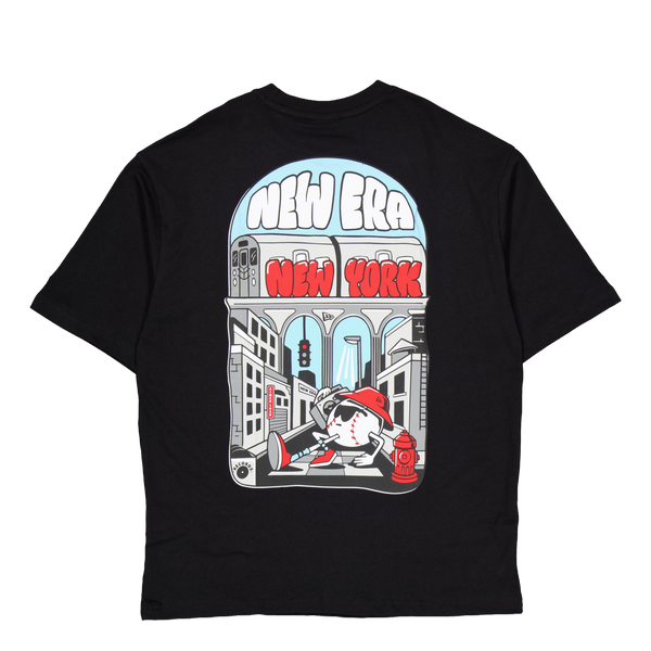 Ne City Graphic Os Tee Newera Blkwhi