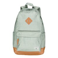 Herschel Heritage Backpack Iceberg Green Crosshatch/natur