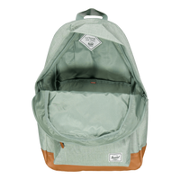 Herschel Heritage Backpack Iceberg Green Crosshatch/natur