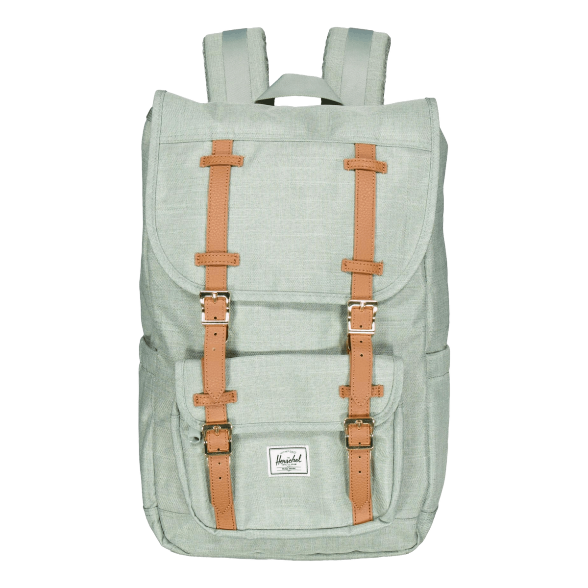 Herschel Little America Mid Ba Iceberg Green Crosshatch