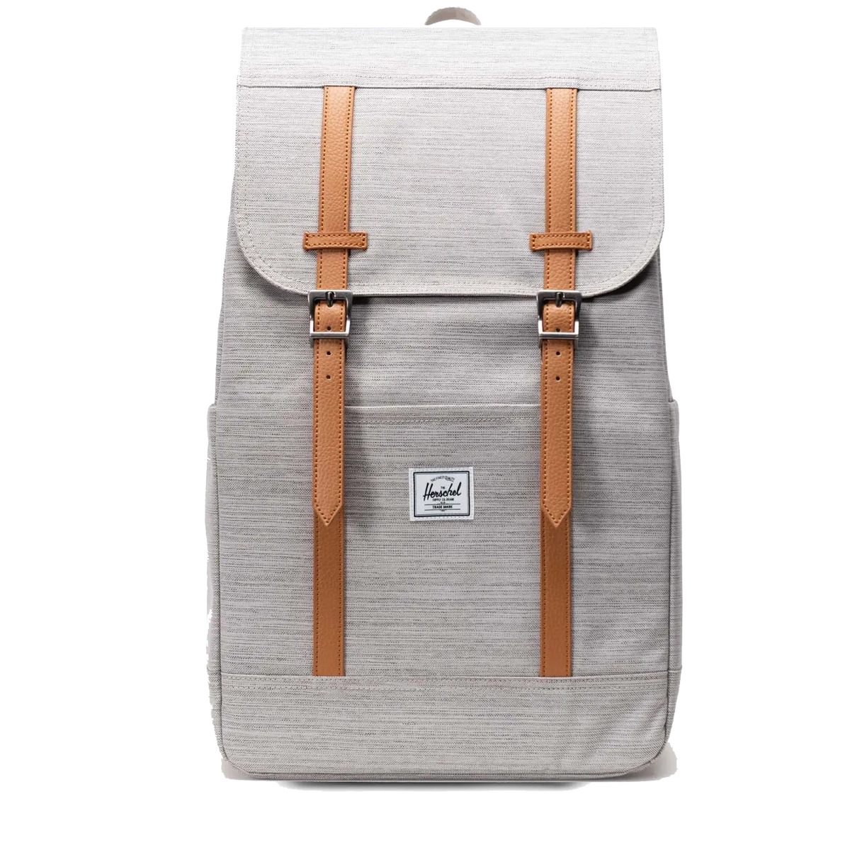 Herschel Little America Mid Ba Light Grey Crosshatch