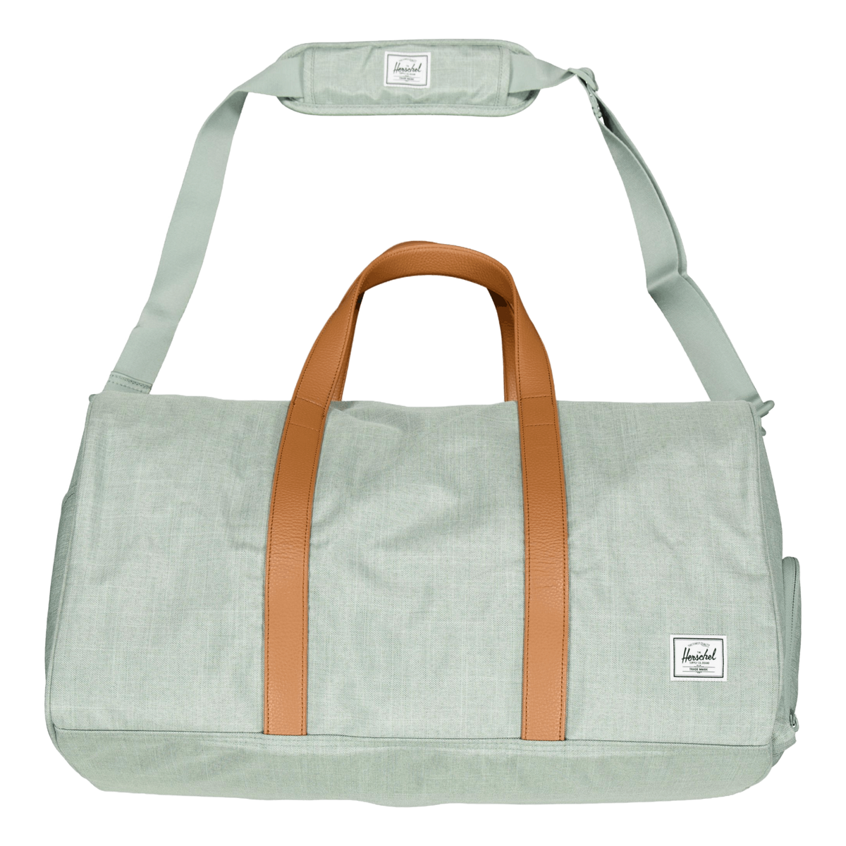 Herschel Novel Duffle Iceberg Green Crosshatch