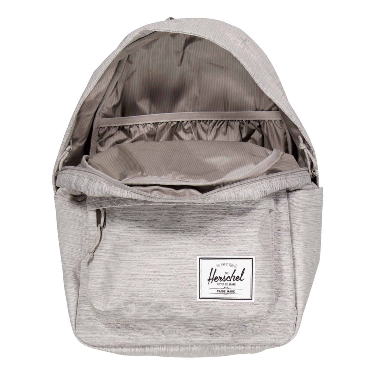 Herschel Classic Backpack Light Grey Crosshatch