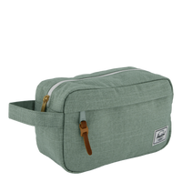 Chapter Travel Kit Iceberg Green Crosshatch